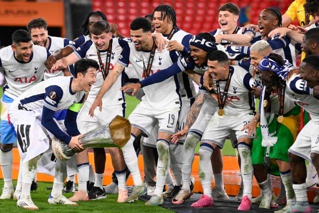 토트넘은 유로파리그 우승과 함께 1095만 유로(한화 약 170억)의 상금을 확보했다. 사진=AFP=연합뉴스