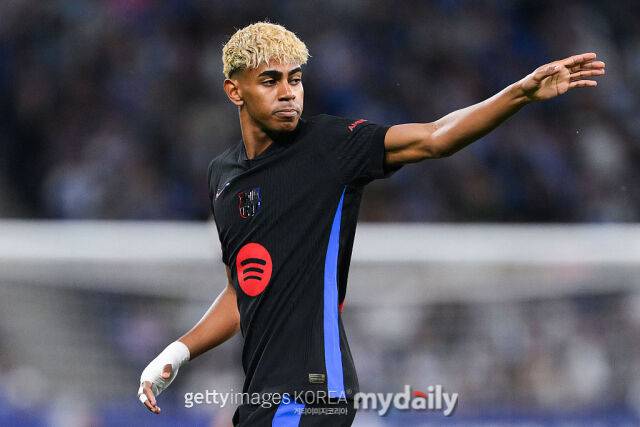 라민 야말이 구단 최고의 대우를 희망하고 있다. /게티이미지코리아