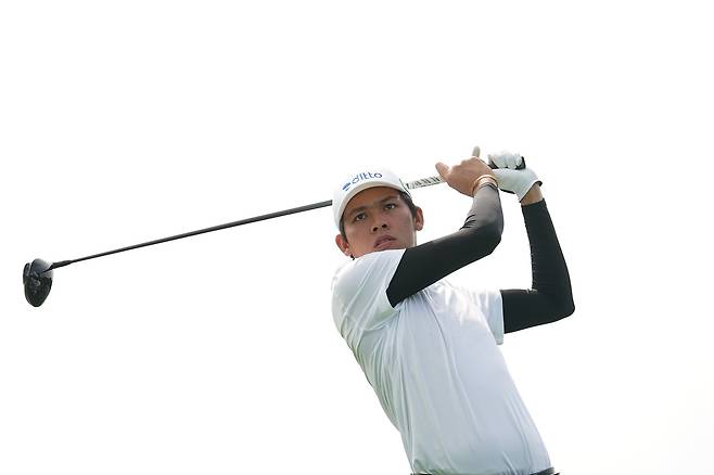 공동 2위로 첫날 경기를 마친 파차라 콩왓마이. [사진=코오롱 한국오픈 조직위 제공]