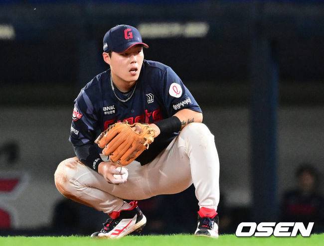 [OSEN=김성락 기자] 롯데 고승민. 2025.05.15 / ksl0919@osen.co.kr