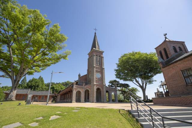 ▲ 익산시 나바위 성당 전경 ⓒ익산시