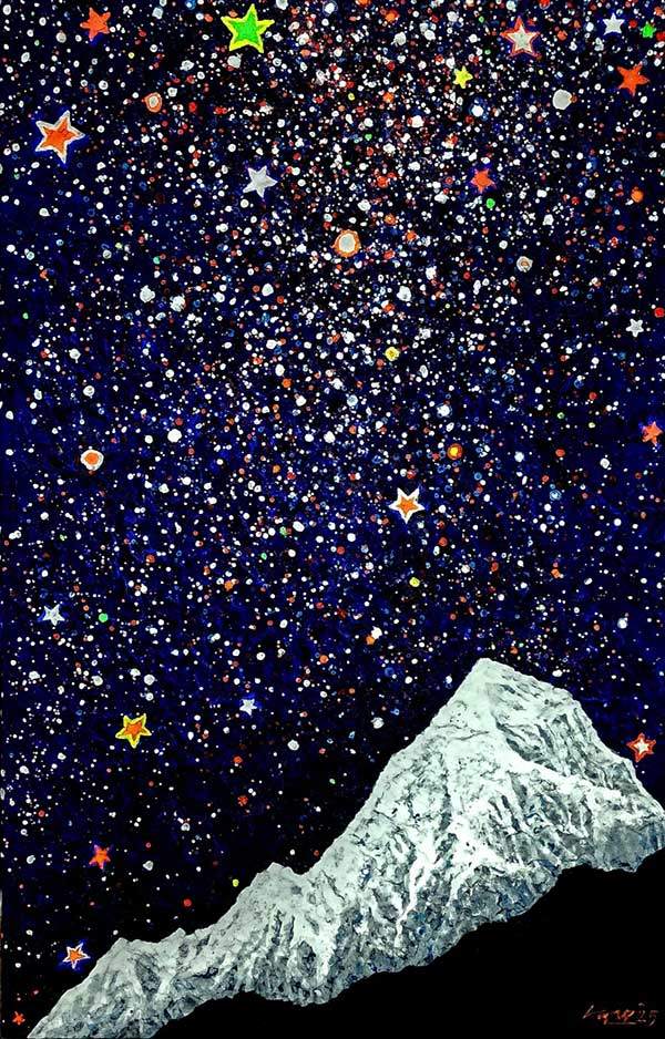 41ⅹ53cm. 한지에 전통채색. 2025.