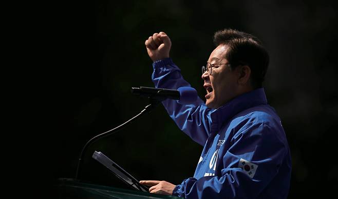 이재명 더불어민주당 대선후보 ⓒ시사저널 박은숙