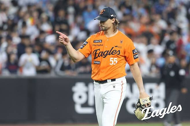 ▲ 라이언 와이스 ⓒ한화 이글스