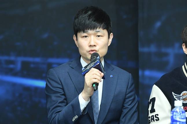 강혁 한국가스공사 감독. /사진=KBL 제공