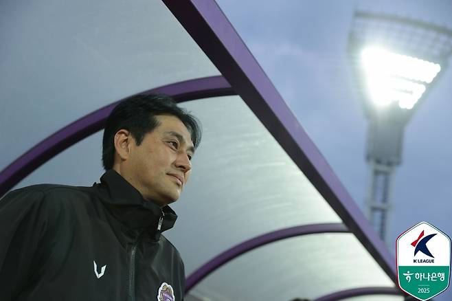 유병훈 FC안양 감독. /사진=한국프로축구연맹 제공
