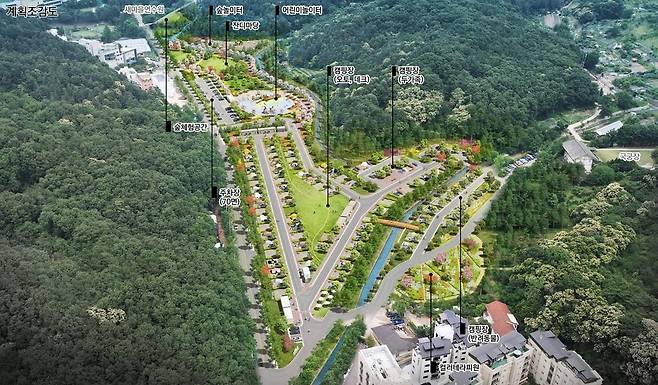 분당 율동공원 오토캠핑장 [성남시 제공. 재판매 및 DB 금지]