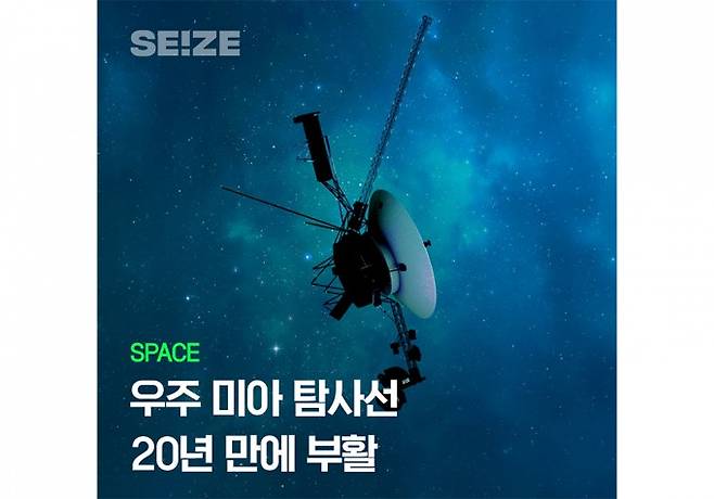 1977년 보이저 1호가 실린 우주선 발사 장면. NASA/JPL-Caltech 제공