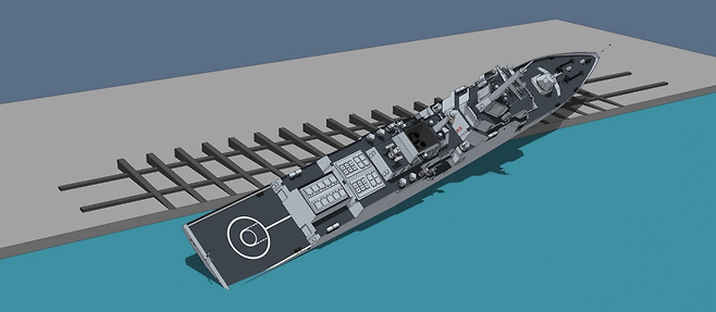 image.png 김정은 눈 앞서 쓰러진 北 구축함 시뮬레이션 이미지 및 위성사진