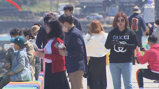 제주 찾은 관광객