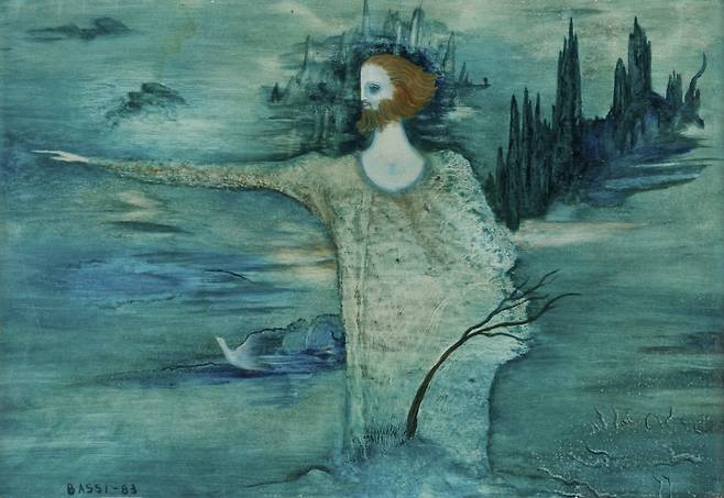 소피아 바시 '무제'(1983). 지난해 10월 한국에서도 전시됐던 작품이다.