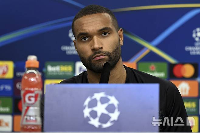 [레버쿠젠=AP/뉴시스] 독일 프로축구 분데스리가 레버쿠젠의 요나탄 타, 바이에른 뮌헨과 계약 임박. 2025. 5. 10.