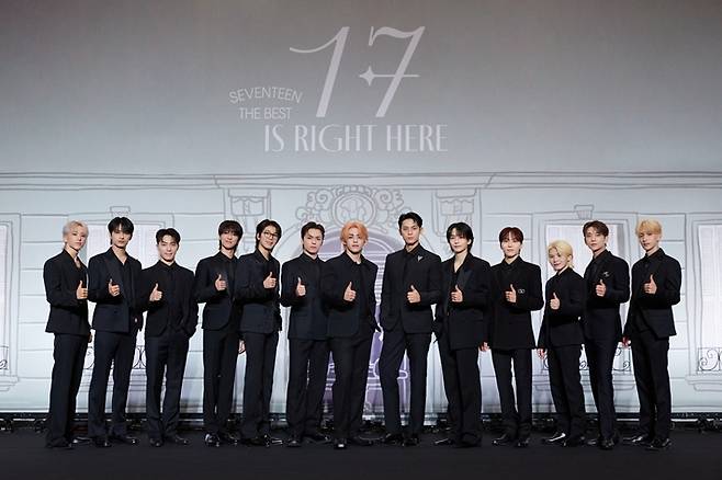 2015년 5월 데뷔한 13인조 그룹 세븐틴. 플레디스 엔터테인먼트 제공