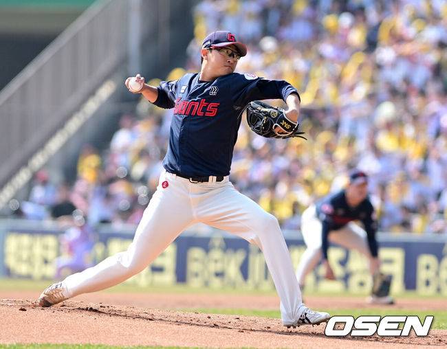 [OSEN=지형준 기자] 롯데 박세웅. 2025.03.23 / jpnews@osen.co.kr