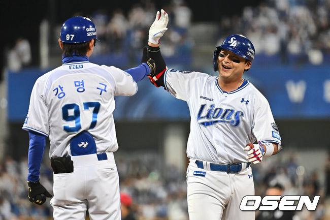 [OSEN=대구, 이석우 기자] 삼성 라이온즈 김재성 123 2025.05.23 / foto0307@osen.co.kr