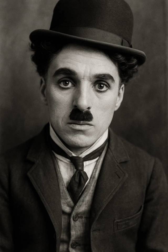 ▲찰리 채플린