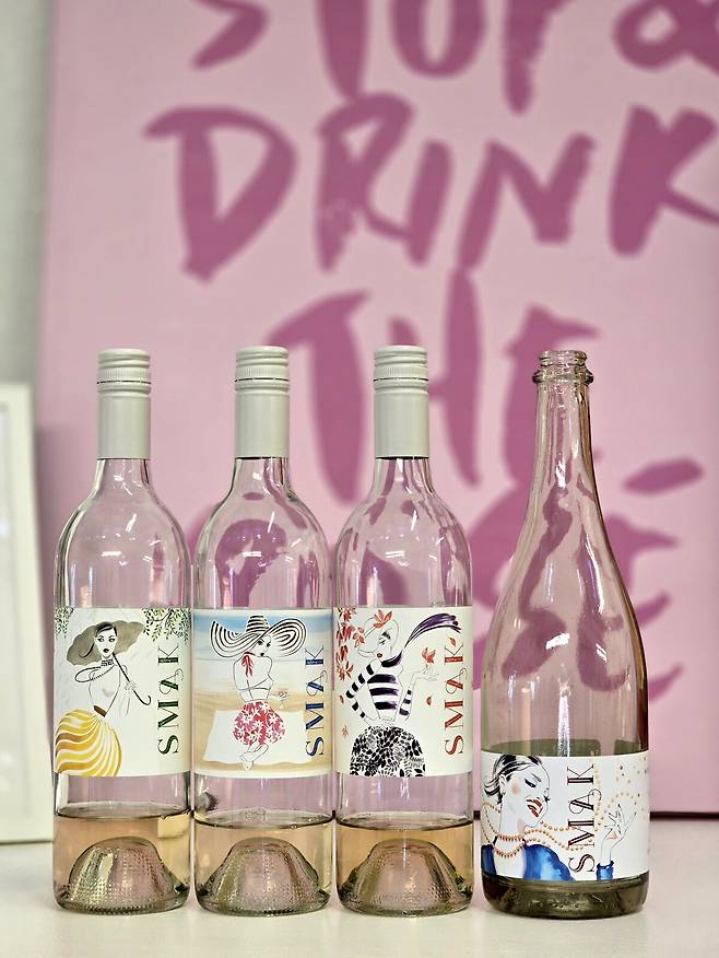 스마크 와인스 로제 와인.