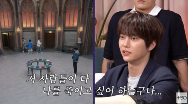 넷플릭스 예능 ‘데블스 플랜:데스룸’의 제작사 TEO의 유튜브 채널에서 방송 진행 당시의 심경을 밝힌 우승자 정현규. 사진 TEO 유튜브 방송화면 캡처