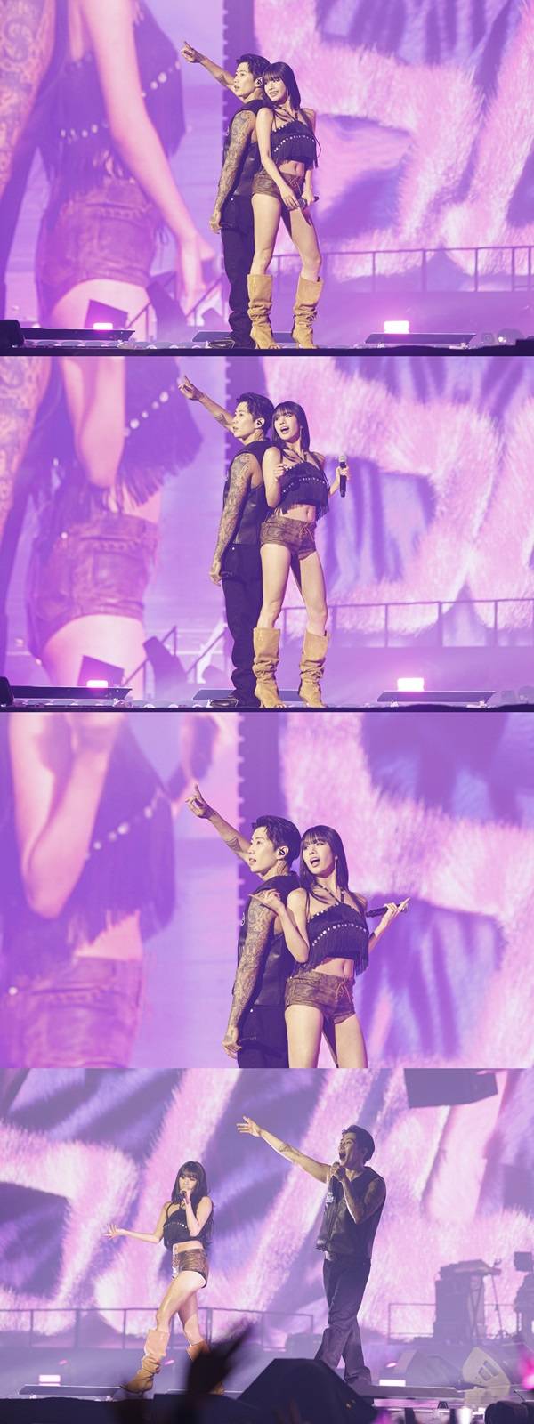 박재범, 키스오브라이프 나띠 / 사진=모어비전 제공