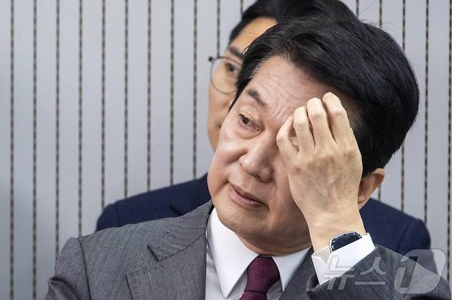 안철수 국민의힘 공동선거대책위원장. 2025.4.29/뉴스1 ⓒ News1 국회사진취재단