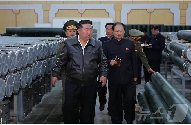 북한 김정은 노동당 총비서의 모습 [국내에서만 사용가능. 재배포 금지. DB 금지. For Use Only in the Republic of Korea. Redistribution Prohibited] rodongphoto@news1.kr