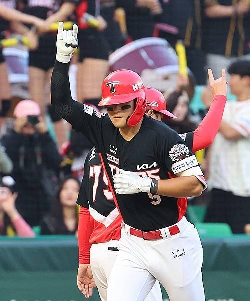 ▲ 김도영 4경기 연속 홈런포 [연합뉴스]