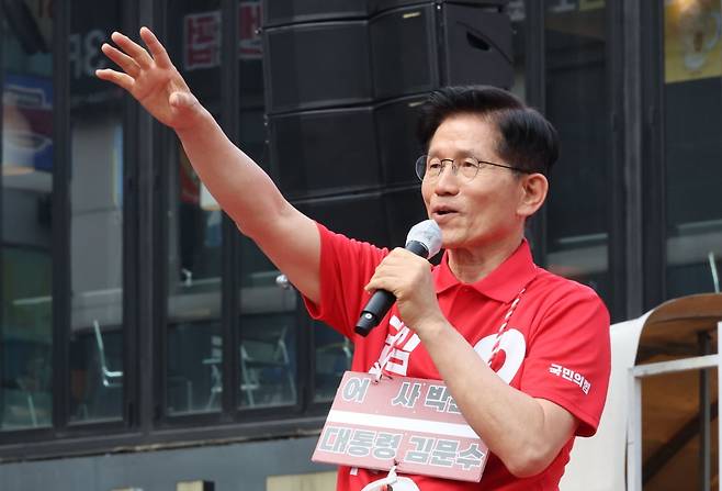 김문수 국민의힘 대선 후보. 연합뉴스