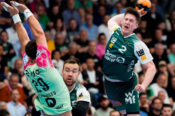 사진 2024/25 DAIKIN 핸드볼 분데스리가 30라운드 베를린과 괴핑엔 경기 모습, 사진 출처=괴핑엔