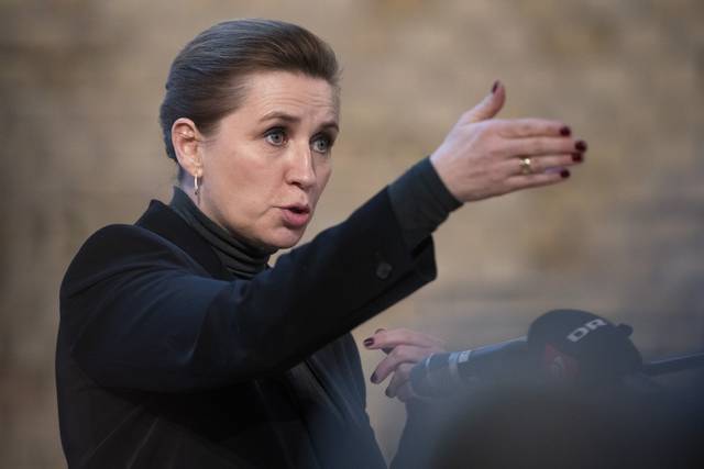 메테 프리데릭센 덴마크 총리. 로이터 연합뉴스