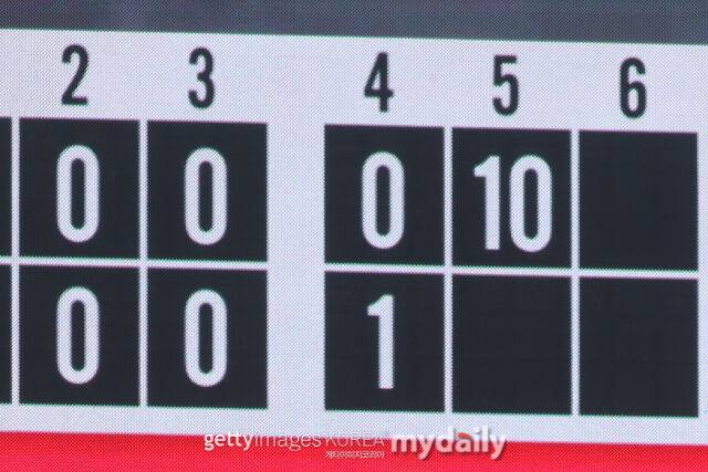 한 이닝 10득점을 기록한 뉴욕 양키스./게티이미지코리아