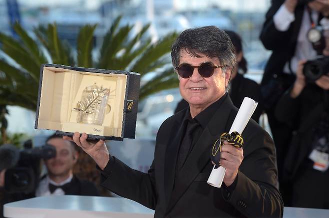 황금종려상을 수상한 자파르 파나히 감독. 연합뉴스