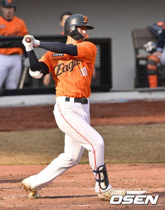 [OSEN=박준형 기자] 한화 이민재 2025.03.06 / soul1014@osen.co.kr