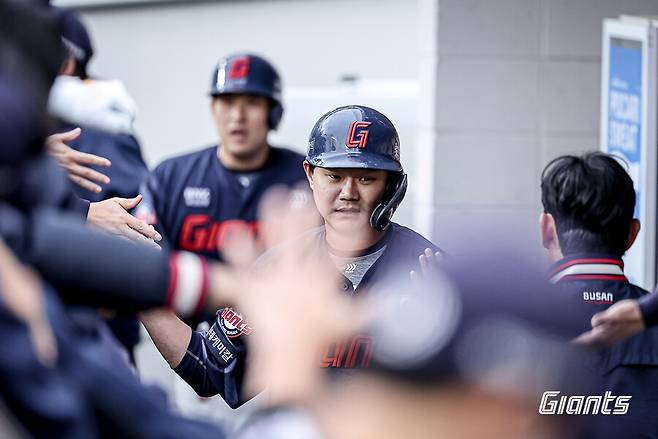 ▲ 손호영 ⓒ롯데 자이언츠