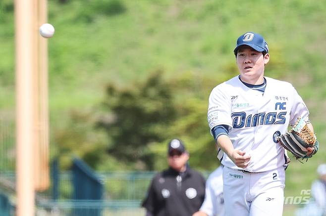 NC 다이노스 내야수 박민우. /사진=NC 다이노스 제공