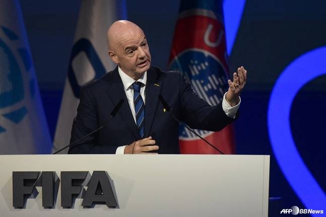 지안니 인판티노 FIFA 회장. /AFPBBNews=뉴스1