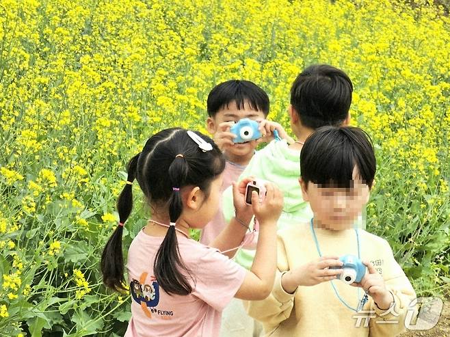 제천비행장 유채꽃.(제천시 제공. 재판매 및 DB금지) /뉴스1