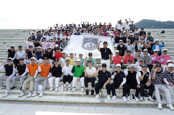 성문안CC에서 열린 젝시오 파더앤선 2025 팀 클래식 모습. 던롭스포츠코리아 제공