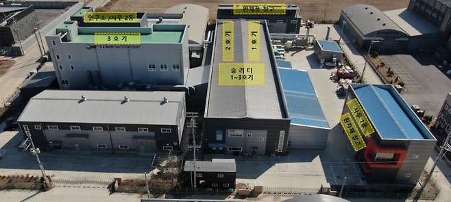 경기 화성시에 위치한 SBTL첨단소재 파우치 필름 생산 공장 전경. /SBTL첨단소재 제공