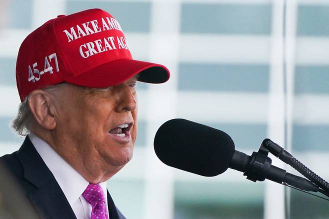 도널드 트럼프 미국 대통령 / 로이터=연합뉴스