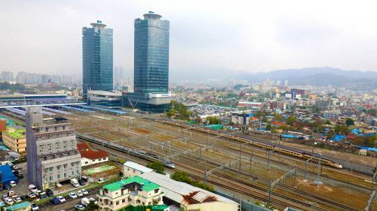 대전 동구 대전역 일대. 대전일보DB