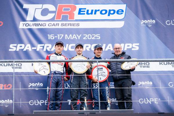 쏠라이트 인디고 레이싱 박준성, 2025 TCR 유럽 시즌 첫 포디엄 달성