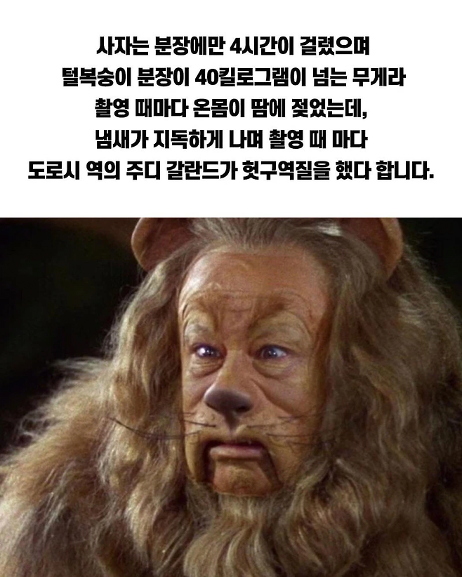 image.png 옛날 오즈의 마법사 영화 TMI