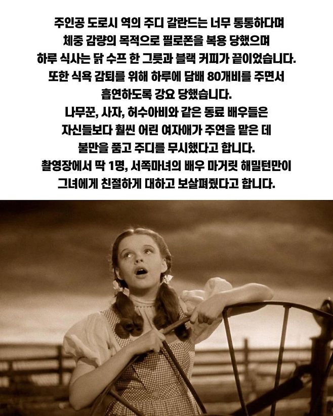 image.png 옛날 오즈의 마법사 영화 TMI