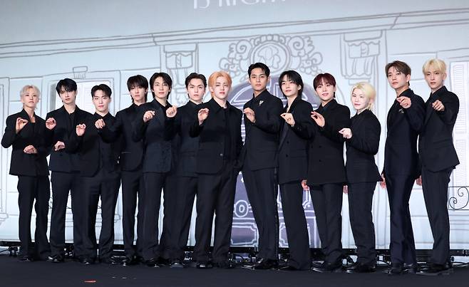 그룹 세븐틴. (사진=김민규 기자 mgkim1@edaily.co.kr)