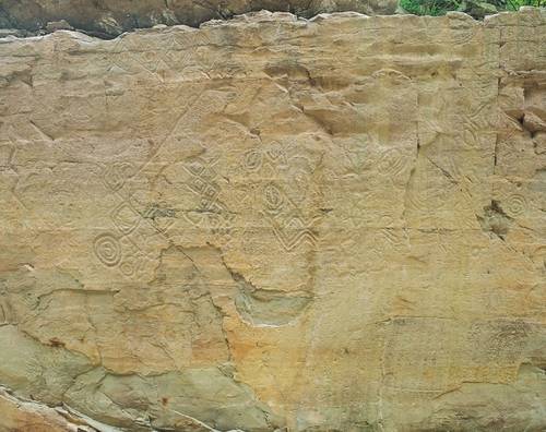 국보 '울주 천전리 명문과 암각화'. 사진 국가유산청