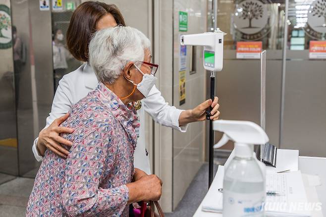 경기 지역의 한 요양병원. 쿠키뉴스 자료사진