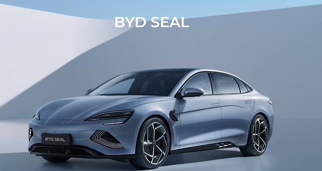 BYD가 다음달까지 34% 할인 판매에 나선 실 모델. [사진 = BYD]