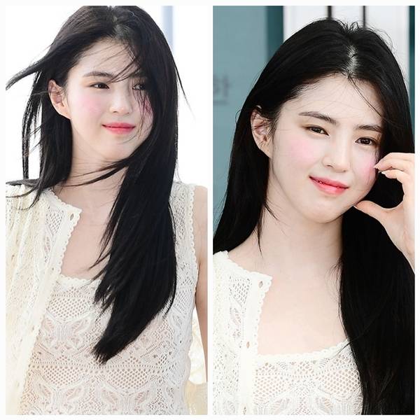 25일 오전, 한소희는 해외 일정을 위해 인천국제공항을 통해 이탈리아 로마로 출국했다. 사진=김영구 기자