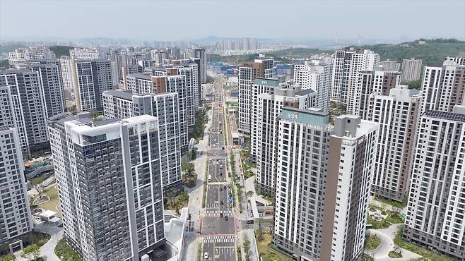 인천시 서구 검단신도시 전경. 윤병찬 PD