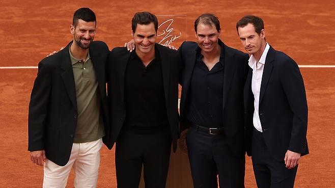 코트에 모인 '빅4'